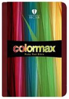 Imitation Leather Colormax Bible-HCSB [Large Print] Book