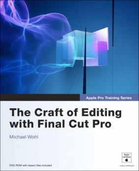 Paperback The Craft of Editing with Final Cut Pro Book