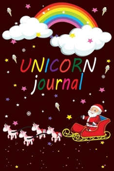 unicorn journal: The Blank Merry Christmas Notebook:Awesome School & College Notebook for Writing and Notes,Gifts For Women,Gift For Kids,Gift For Men