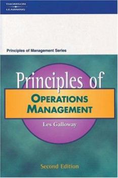 Paperback Principles of Operations Management Book