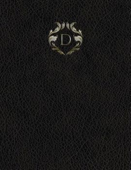 Paperback Monogram "D" Sketchbook Book