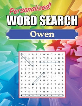 Owen Word Search: Large Print Word Find Puzzles