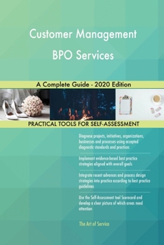 Paperback Customer Management BPO Services A Complete Guide - 2020 Edition Book