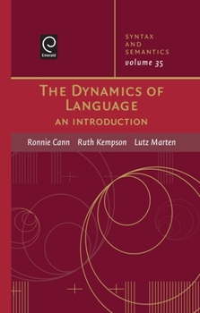 Hardcover The Dynamics of Language Book