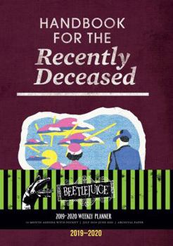 Hardcover Beetlejuice 2019-2020 Weekly Planner Book