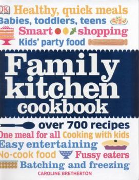 Hardcover Family Kitchen Cookbook Book