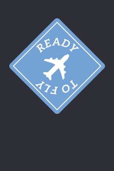 Paperback Aerospace Fashion - Notes: Flugzeug Schild Ready to Fly - Monatsplaner 15,24 x 22,86 [German] Book