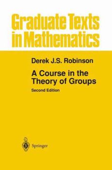 Paperback A Course in the Theory of Groups Book