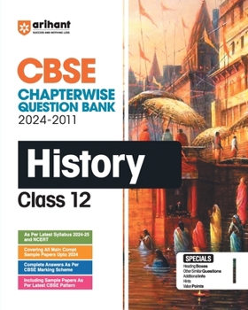 Paperback CBSE Chapterwise History 12th Book