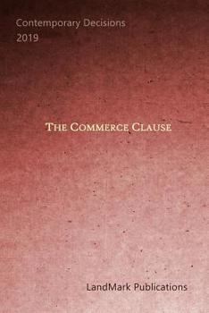 Paperback The Commerce Clause Book