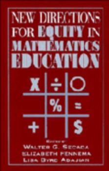 Paperback New Directions for Equity in Mathematics Education Book