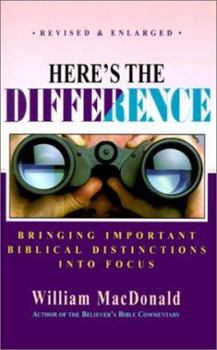 Paperback Here's the Difference Book
