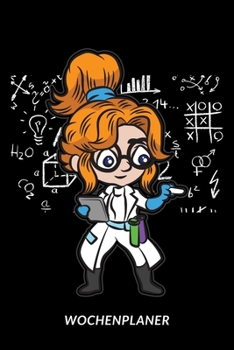 Paperback Wochenplaner: Geniale Wissenschaftlerin [German] Book