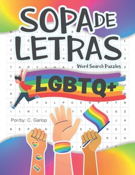 Paperback Sopa de Letras LGBT+ [Spanish] Book