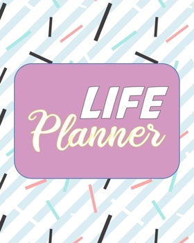 Paperback Life Planner: Wonderful Life Planner For Men And Women. Ideal 2021 Planner For Adults. Daily Planner 2021 For All. Get This Planner Book