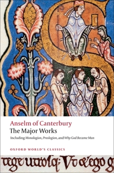 Paperback Anselm of Canterbury: The Major Works Book