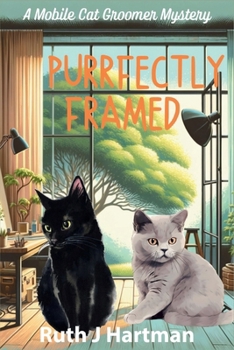 Paperback Purrfectly Framed: A Mobile Cat Groomer Mystery Book