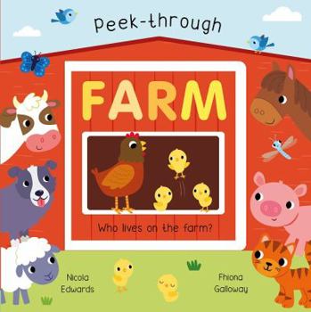 Board book Peek-Through Farm Book