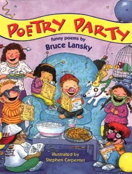 Hardcover Poetry Party Book