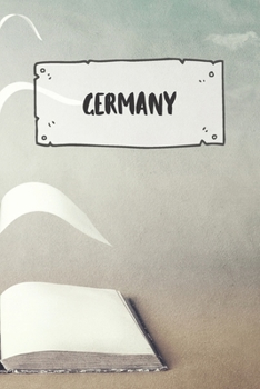 Paperback Germany: Ruled Travel Diary Notebook or Journey Journal - Lined Trip Pocketbook for Men and Women with Lines Book