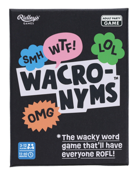 Board Game Wacronyms Book