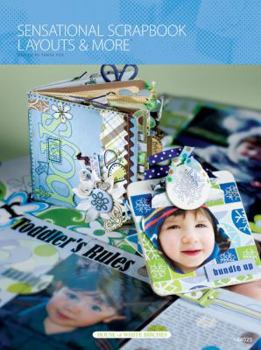 Paperback Sensational Scrapbook Layouts & More Book
