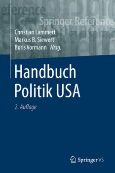 Hardcover Handbuch Politik USA [German] Book