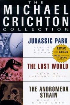 Audio Cassette Michael Crichton Value Collection: Andromeda Strain, Jurassic Park, and the Lost World Book