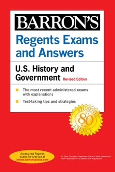 Paperback Regents Exams and Answers: U.S. History and Government Revised Edition Book