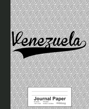 Paperback Journal Paper: VENEZUELA Notebook Book