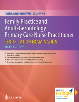 Paperback Family Practice and Adult-Gerontology Primary Care Nurse Practitioner Certification Examination Book