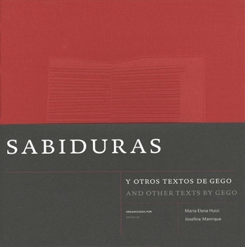 Hardcover Sabiduras and Other Texts by Gego Book