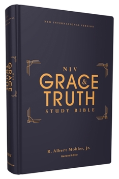 Hardcover Niv, the Grace and Truth Study Bible (Trustworthy and Practical Insights), Hardcover, Red Letter, Comfort Print Book