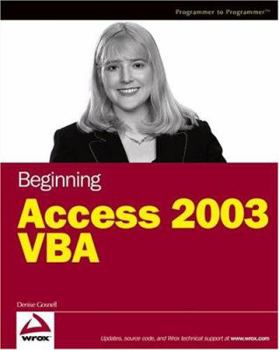 Paperback Beginning Access 2003 VBA Book