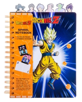 Spiral-bound Dragon Ball Z Spiral Notebook Book