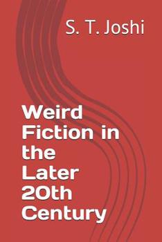 Paperback Weird Fiction in the Later 20th Century Book