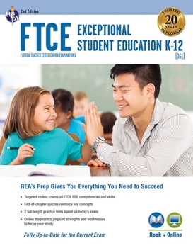 Paperback FTCE Exceptional Student Education K-12 (061) Book + Online 2e Book
