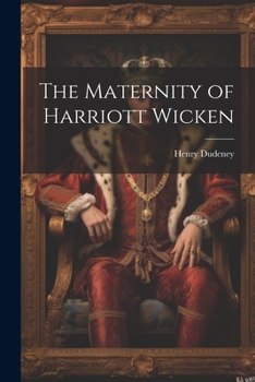 Paperback The Maternity of Harriott Wicken Book