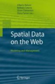Hardcover Spatial Data on the Web: Modeling and Management Book