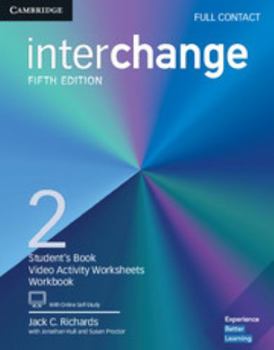 Paperback Interchange Level 2 Full Contact with Online Self-Study Book
