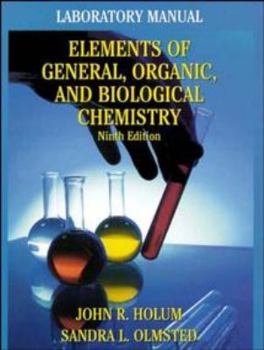 Paperback Elements of General and Biological Chemistry, Laboratory Manual Book