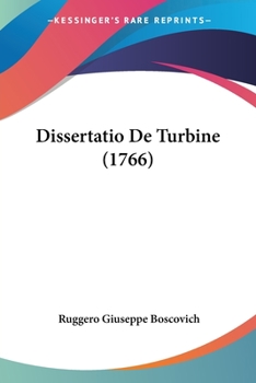 Paperback Dissertatio De Turbine (1766) [Italian] Book