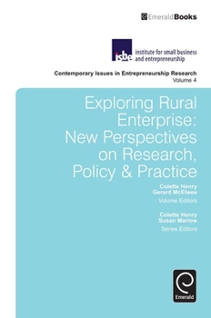 Hardcover Exploring Rural Enterprise Book