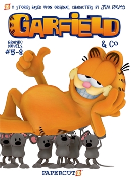 Hardcover Garfield & Co Graphic Novels Boxed Set #5-8: A Game of Cat and Mouse/Mother Garfield/Home for the Holidays/Secret Agent X Book