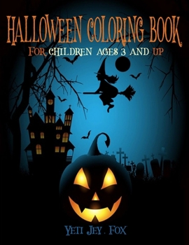 Paperback Halloween coloring book: For children ages 3 and up Halloween Activity Book