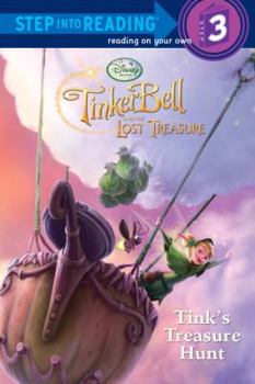 Paperback Tink's Treasure Hunt (Disney Fairies) (Step into Reading) Book