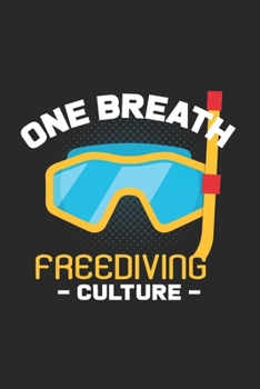 One breath freediving culture: 6x9 Freediving - dotgrid - dot grid paper - notebook - notes