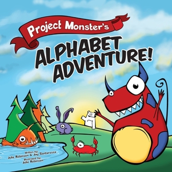 Paperback Project Monster's Alphabet Adventure Book