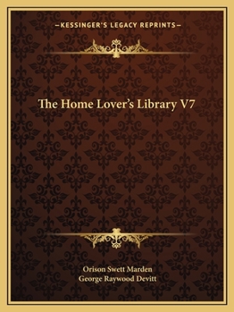 Paperback The Home Lover's Library V7 Book
