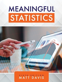 Hardcover Meaningful Statistics Book